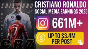 Cristiano Ronaldo Social Media Earnings
